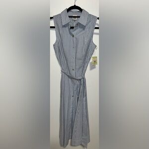 ANNE KLEIN SIZE 4 STRIPED Dress